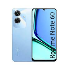 New Arrival Realme Note 60 128GB ROM + 8(4+4)GB RAM 6.74" 90Hz 32MP AI Camera IP64 Dust Water Resistant Android 14 Ultra Slim 5000mAh Type-C Smart Phones Side Fingerprint phone
