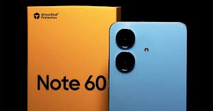 New Arrival Realme Note 60 128GB ROM + 8(4+4)GB RAM 6.74" 90Hz 32MP AI Camera IP64 Dust Water Resistant Android 14 Ultra Slim 5000mAh Type-C Smart Phones Side Fingerprint phone