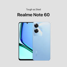 New Arrival Realme Note 60 256GB ROM + 8(4+4)GB RAM 6.74" 90Hz 32MP AI Camera IP64 Dust Water Resistant Android 14 Ultra Slim 5000mAh Type-C Smart Phones Side Fingerprint phone