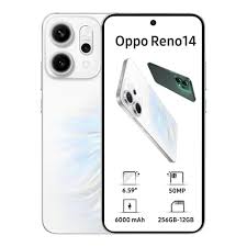 Brand New OPPO Reno14 256GB+12GB 6.59" 120Hz AMOLED 50MP Camera MTK 8350 45W 6000mAh Android 15IP69 Water Dust Resistance Dual SIM Smart Phones RENO 14