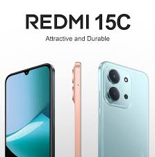NEW ARRIVAL DEALS! REDMI 15C 256 GB ROM 8(4+4)GB RAM 6.9'' LCD 50MP Main Camera 8MP selfie camera 6000mAh 33W Fast Charger Android 15 Xiaomi Hyper OS 2 Mediatek Side Fingerprint Phone Type C Charge
