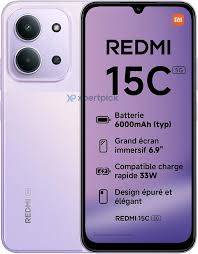 NEW ARRIVAL DEALS! REDMI 15C 256 GB ROM 8(4+4)GB RAM 6.9'' LCD 50MP Main Camera 8MP selfie camera 6000mAh 33W Fast Charger Android 15 Xiaomi Hyper OS 2 Mediatek Side Fingerprint Phone Type C Charge