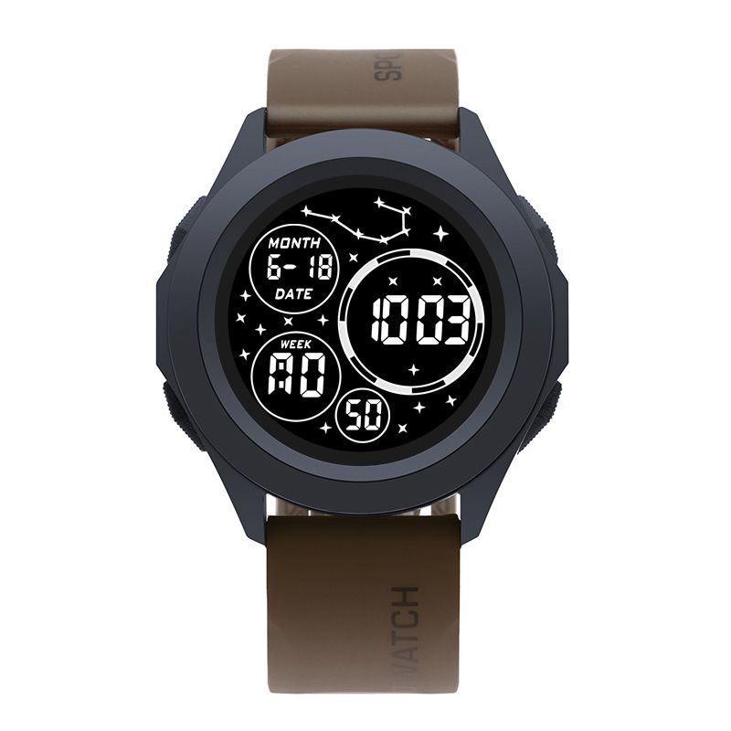 Men's Adventure Sports Watch | Waterproof LED Outdoor Watch | Multi-functional with Cold Light Display | Africa-proof Durable Design