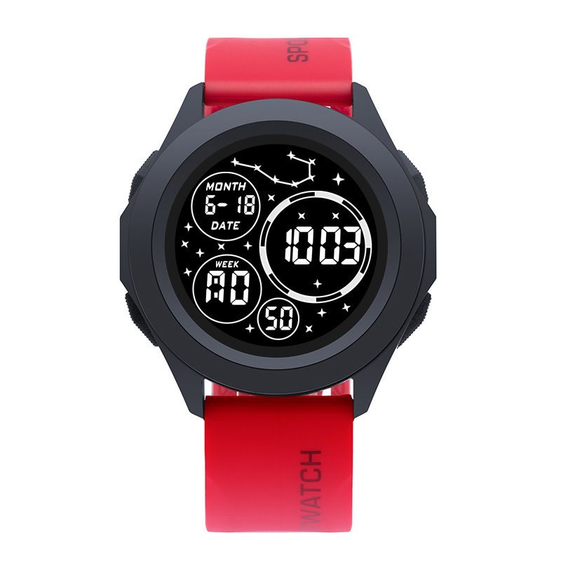 Men's Adventure Sports Watch | Waterproof LED Outdoor Watch | Multi-functional with Cold Light Display | Africa-proof Durable Design