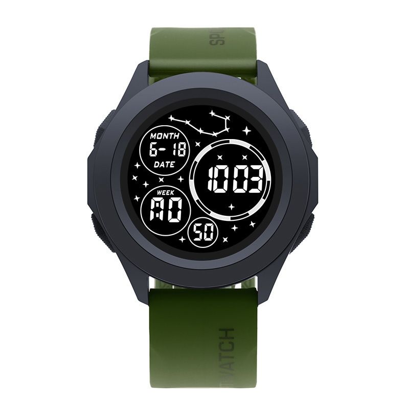 Men's Adventure Sports Watch | Waterproof LED Outdoor Watch | Multi-functional with Cold Light Display | Africa-proof Durable Design