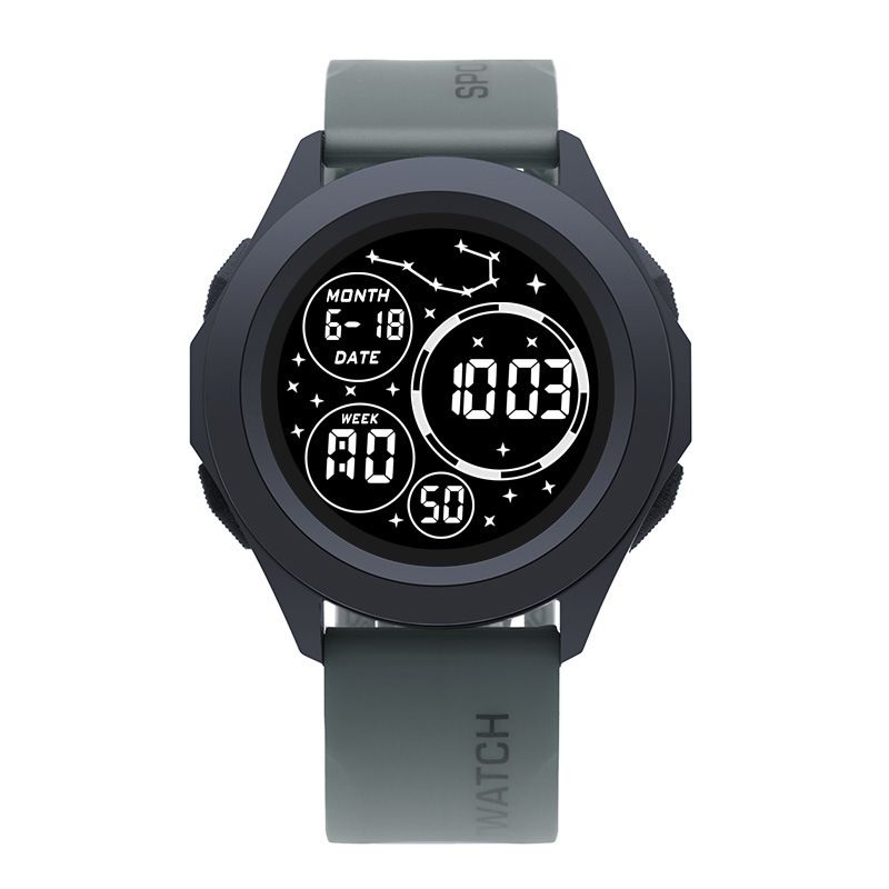 Men's Adventure Sports Watch | Waterproof LED Outdoor Watch | Multi-functional with Cold Light Display | Africa-proof Durable Design