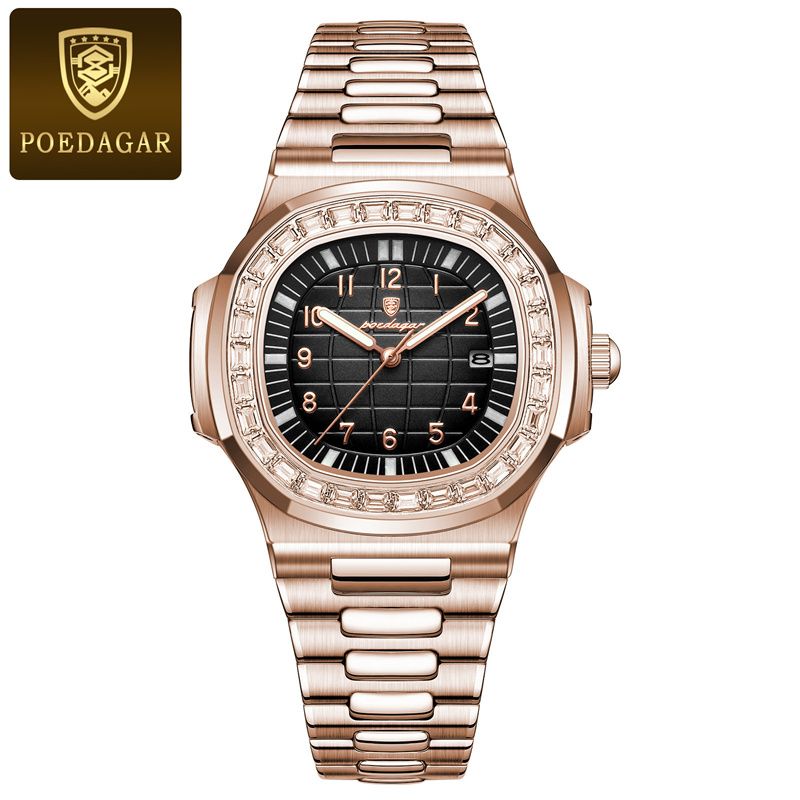 Swiss Luxury Men's Quartz Watch – Waterproof,Luminous,Durable Design for Business,Casual & Daily Wear | All-Weather Style