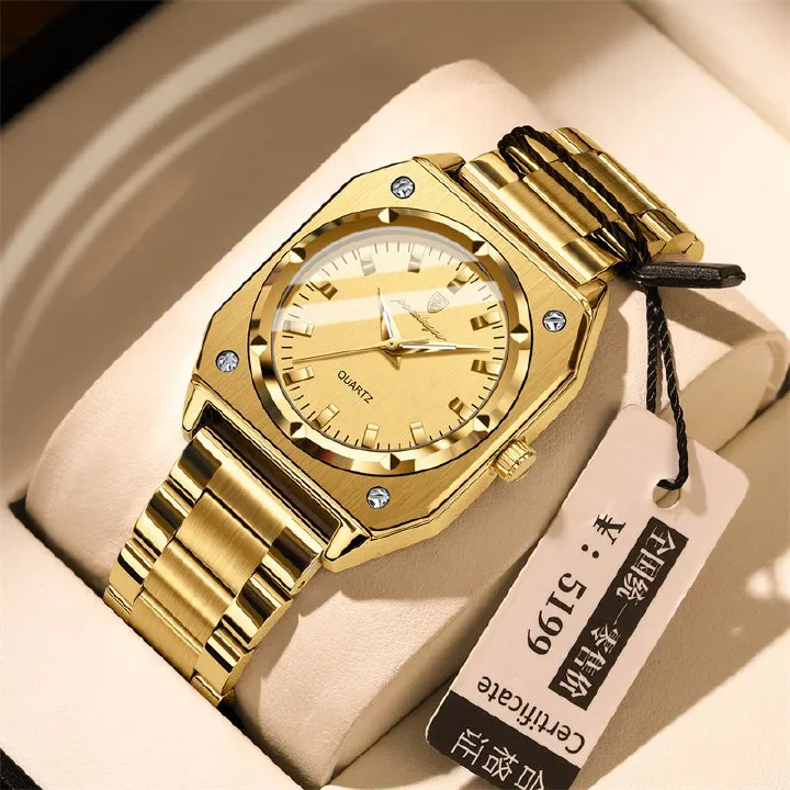 Swiss Luxury Women's Watches Retro Square Dial Luminous Hands  Stainless Steel Waterproof Quartz Watch Business Casual Elegant Ladies Wristwatch