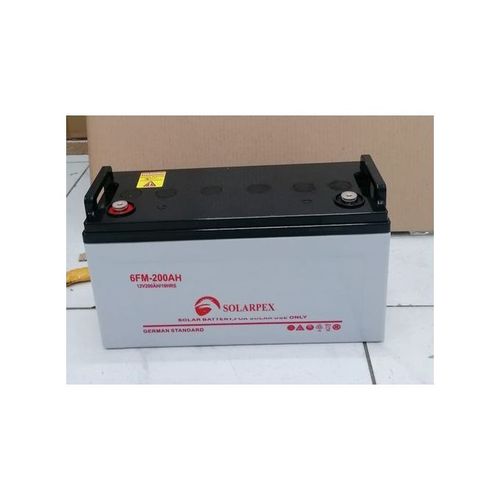 Solarpex 200 Ah Deep Cycle Solar Gel Battery