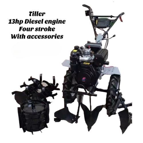 TILLER 13HP DIESEL ENGINE 4 STROKE WITH ACCESSORIES