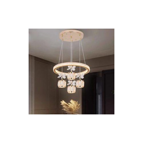 Moder led chandelier eith 3 lighting modes