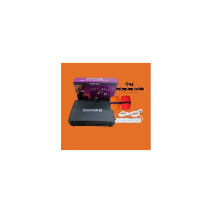 Shure Wireless Microphone With Free Extension