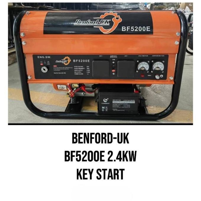 2.4KW 24000 Watts Key Electronic Start Petrol Generator