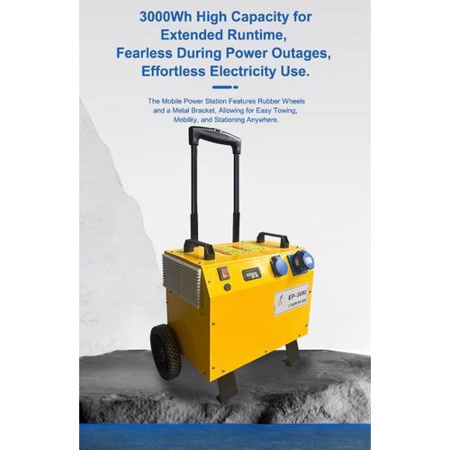 Pullman 3KW Heavy Duty Lithium Powerstation ,3 Years Warranty ,15+ Years Service , 6000 Cycles