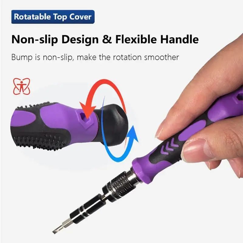 115-in-1 Upgrade Screwdriver Set Strong Magnetic High Hardness Multifunctional Household Repair Tools Kit Handle Computer PC Laptop Mobile Phone Equipment Repair Screwdrive Kit Hand Tools