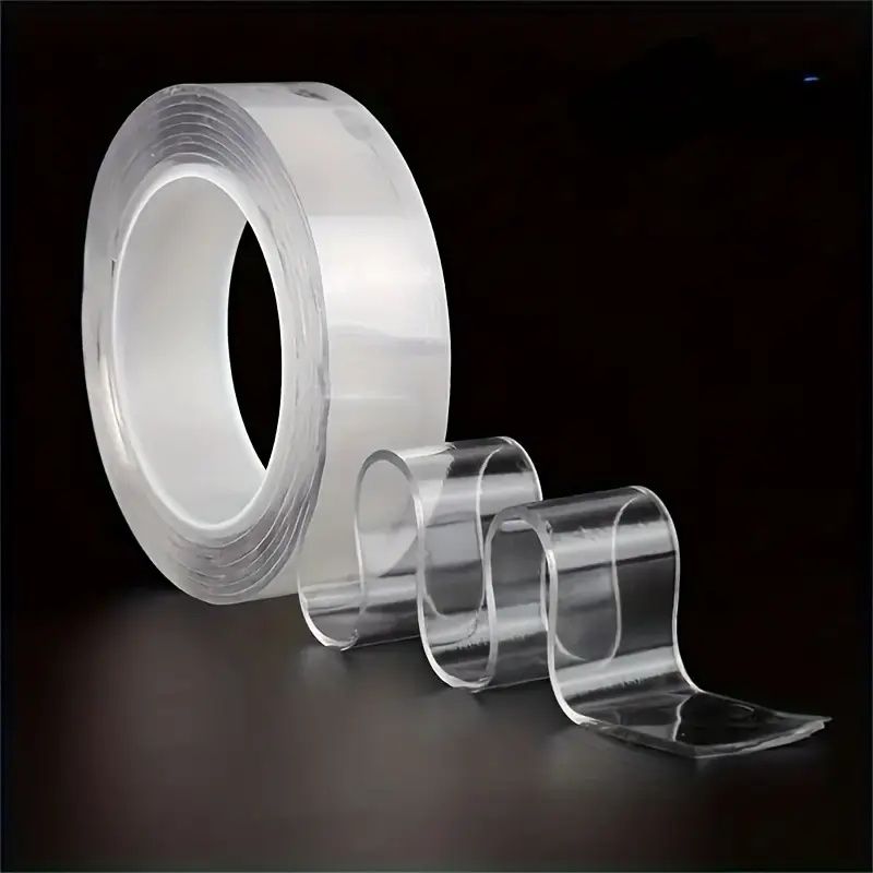 【Promotion】Heavy Duty Nano Double-Sided Tape-Reusable, Traceless And Washable-Strong Adhesive Strip, Suitable for Home, Office And Car,5Mx3cm