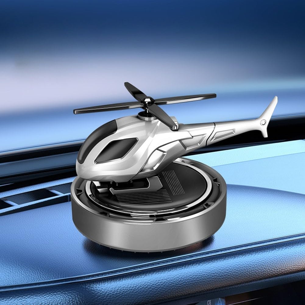 【Promotion】Aircraft Vent Car Decor Freshener, Desk and Solar Home Auto Fragrance Freshener Ornaments Aeroplane Aromatherapy Design Smell Decoration