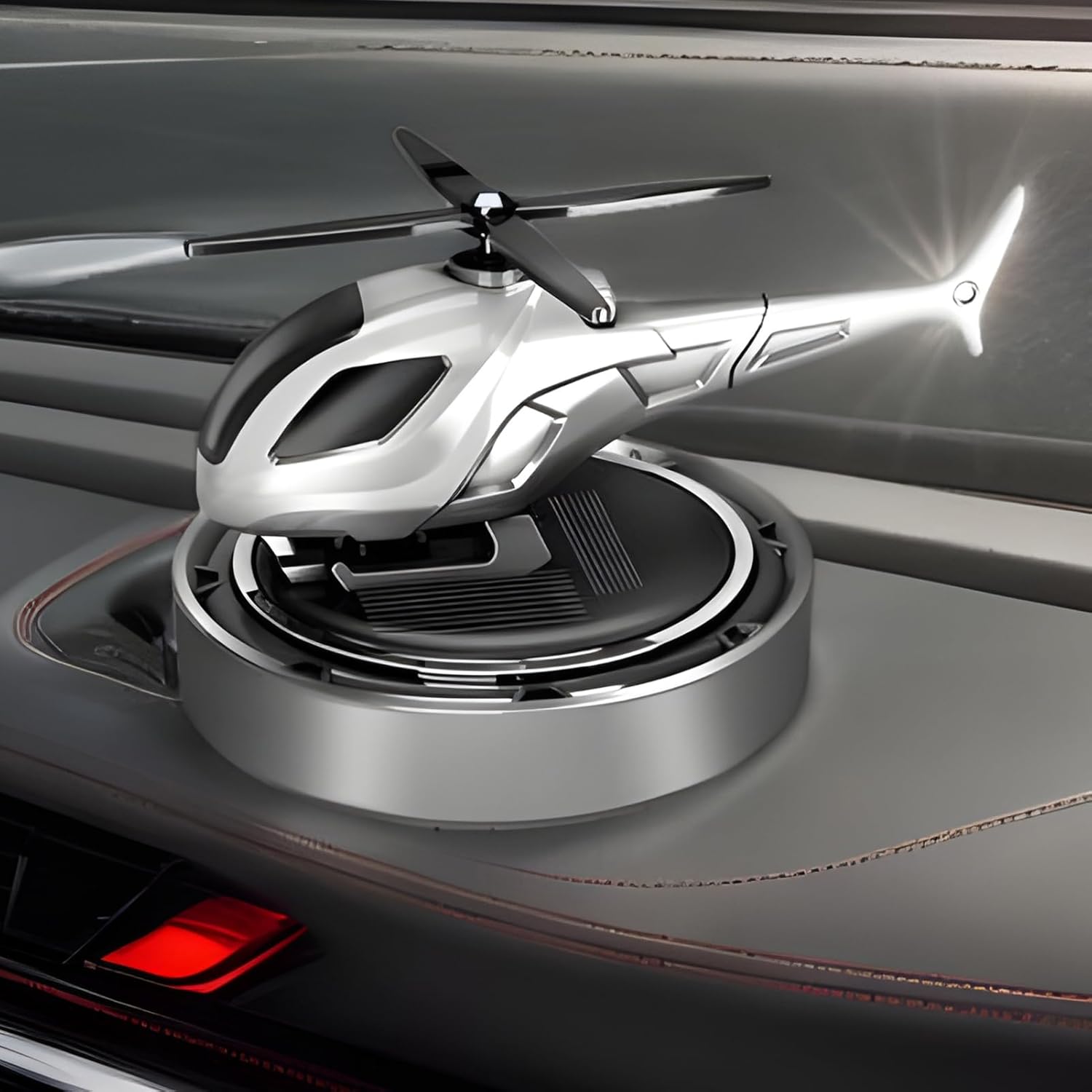 【Promotion】Aircraft Vent Car Decor Freshener, Desk and Solar Home Auto Fragrance Freshener Ornaments Aeroplane Aromatherapy Design Smell Decoration