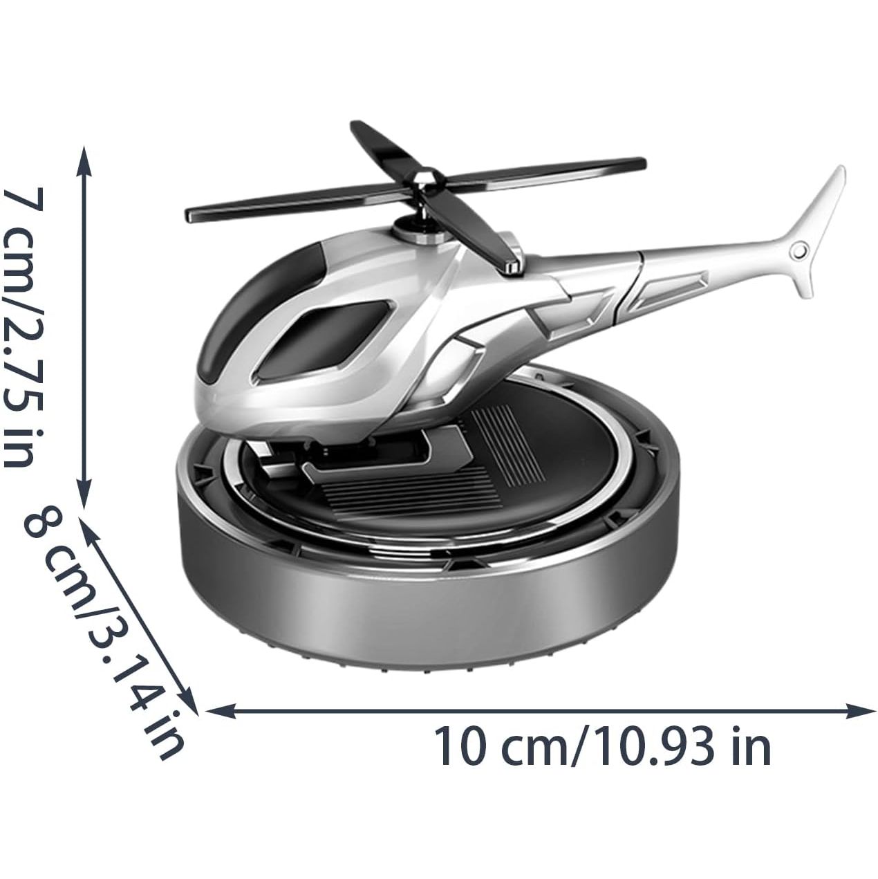 【Promotion】Aircraft Vent Car Decor Freshener, Desk and Solar Home Auto Fragrance Freshener Ornaments Aeroplane Aromatherapy Design Smell Decoration