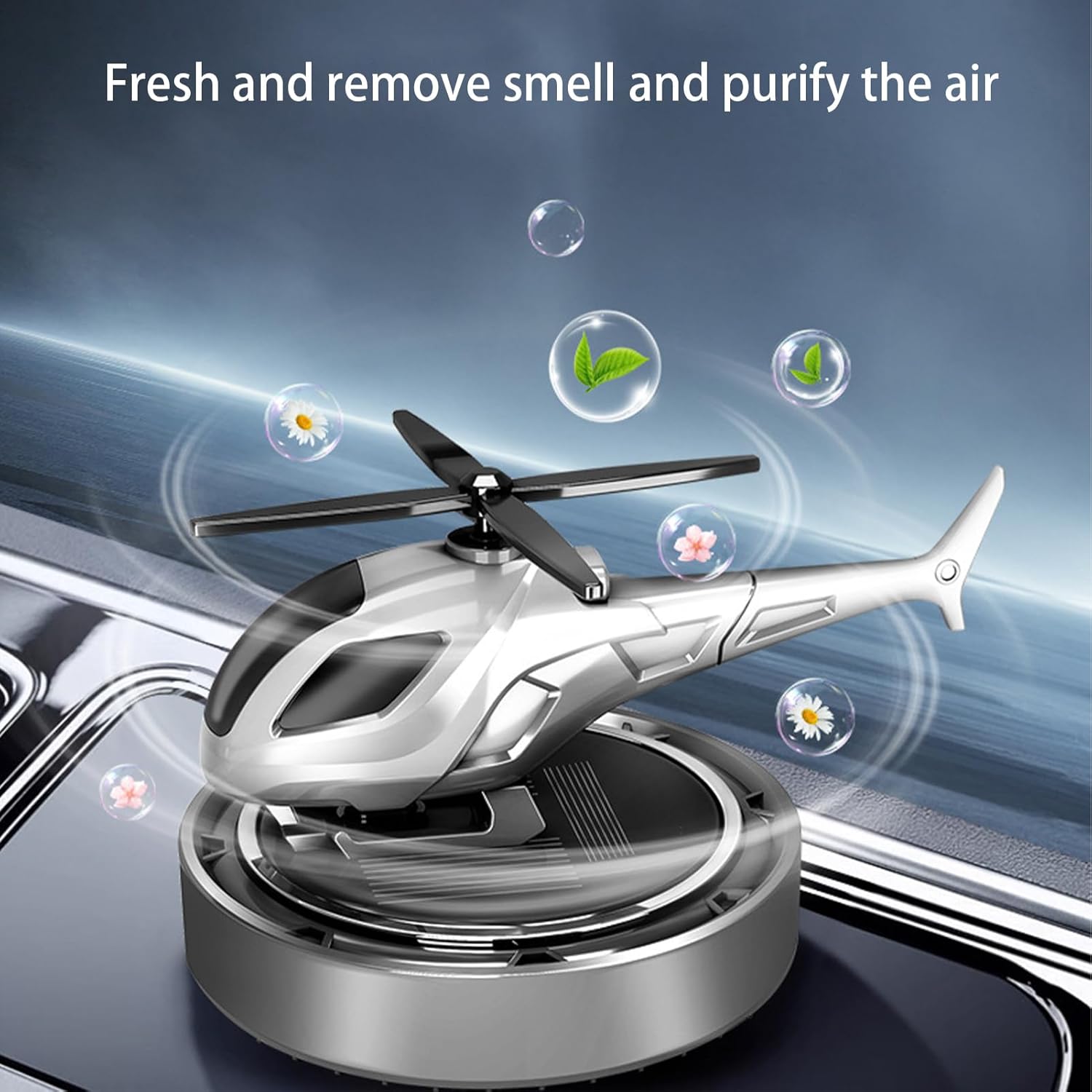 【Promotion】Aircraft Vent Car Decor Freshener, Desk and Solar Home Auto Fragrance Freshener Ornaments Aeroplane Aromatherapy Design Smell Decoration