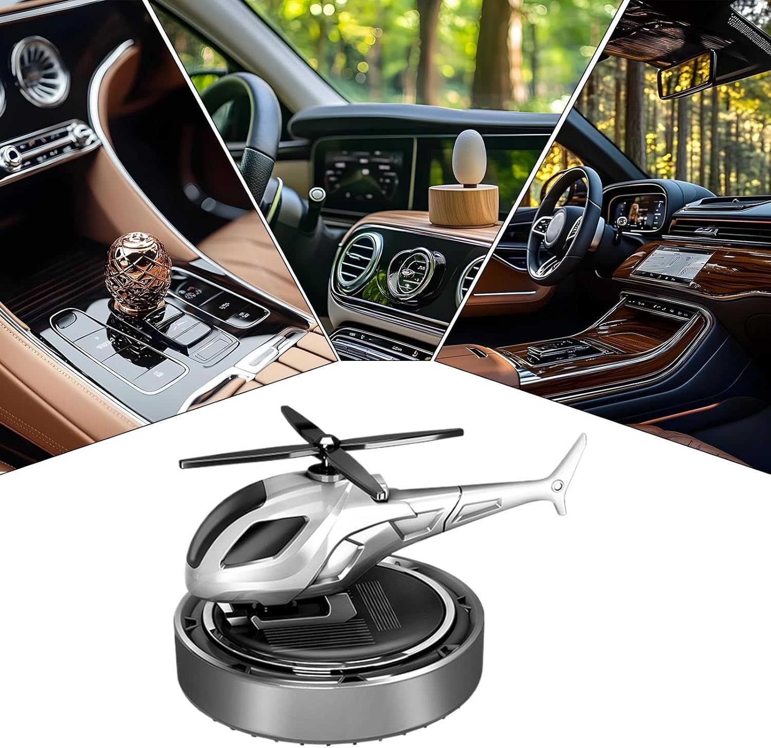 【Promotion】Aircraft Vent Car Decor Freshener, Desk and Solar Home Auto Fragrance Freshener Ornaments Aeroplane Aromatherapy Design Smell Decoration