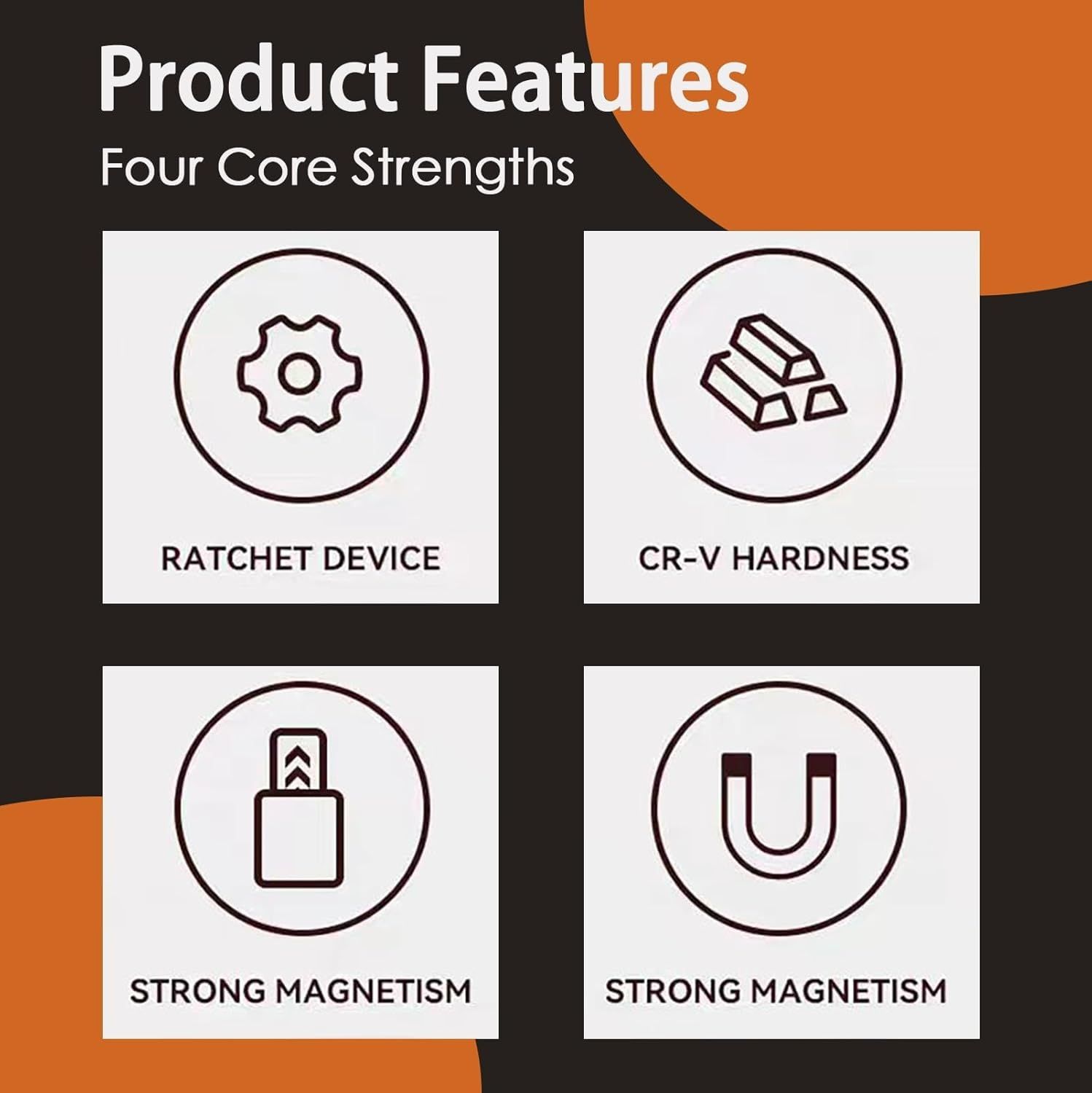 【Promotion】Ratcheting Screwdriver Set,12-in-1 Multi-bit Stubby Screw Driver Set, Adjustable Length,Reversible Dual End,Portable