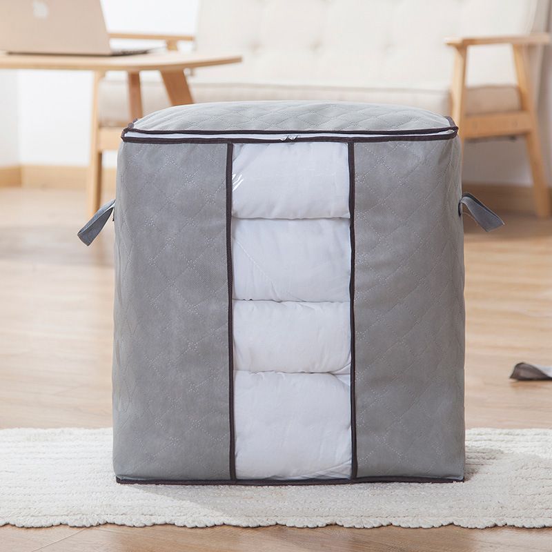 【Promotion】Large Capacity Clothes Storage Bag with Reinforced Handle, Thick Fabric, and Sturdy Zipper for Under-Bed Bedroom Accessories