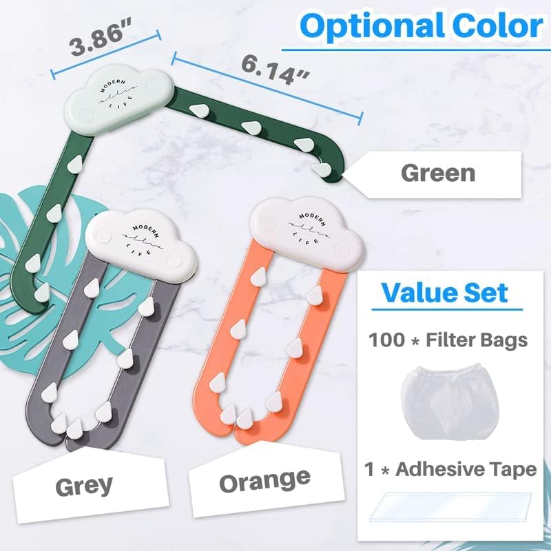 【Clearance Sale】Triangle sink strainer with 150 pcs Filter net,Corner Sink Strainer Basket, Disposable Sink Strainer for Kitchen Waste Leftover