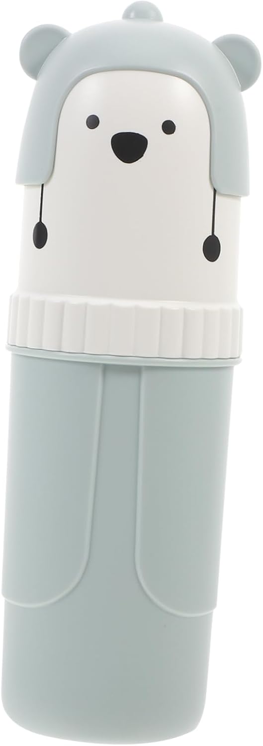 【Clearance Sale】Portable Travel Toothbrush Box, 2-in-1 Toothpaste Travel Box Holder, Hard Plastic Toothbrush Box, Toothbrush Storage Box, Suitable for Travel, Business, Home, Camping