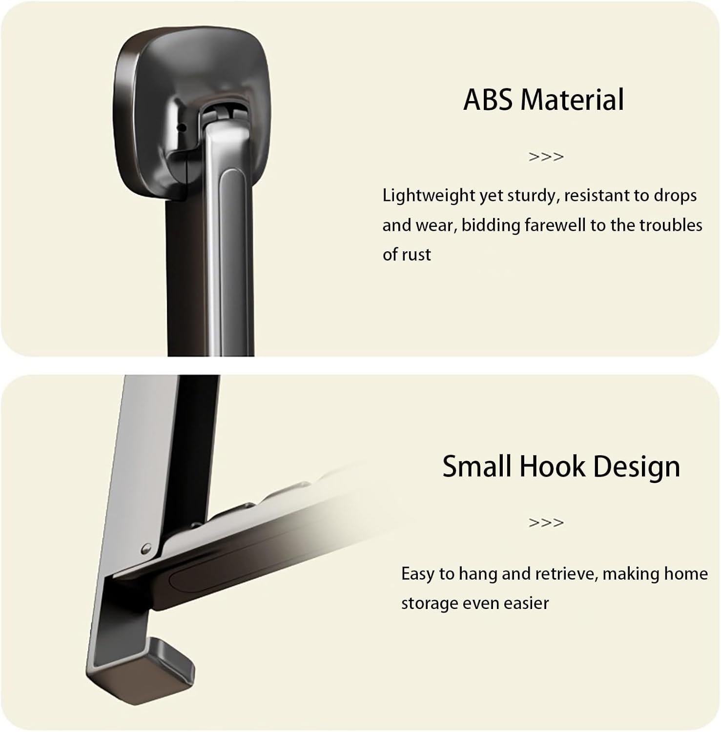 【Clearance Sale】Foldaway Clothes Wall Mounted Drying Rack with Suction Cup,Space-Saving,Foldable, Retractable, Portable for Laundry