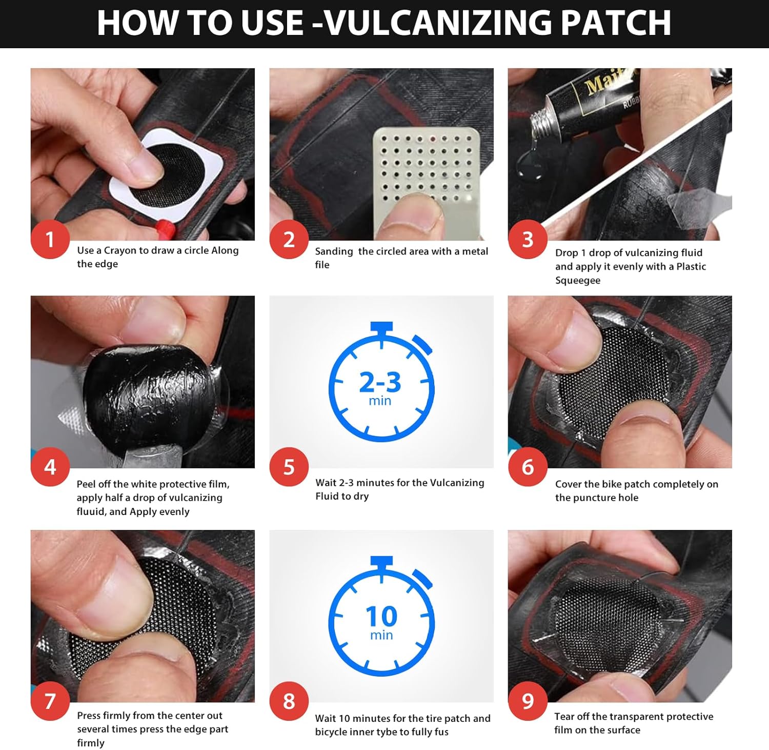 16 Pieces Bike Repair Tool Kit, 15 in 1 Bicycle Multi tool with Tire Levers Hex Spoke Wrench Chain Adjuster, Bicycle Tire Repair Kit, Multi Function Bike Accessories for Adult Bikes