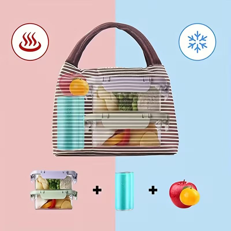 Adult Bento Boxes + Insulated Lunch Bag Set - 1200ml Leak Proof Bento Box Set, Spacious 3 Compartment Lunch Box, Perfect for Office, School, Camping And Picnics - Kitchen Storage Solutions