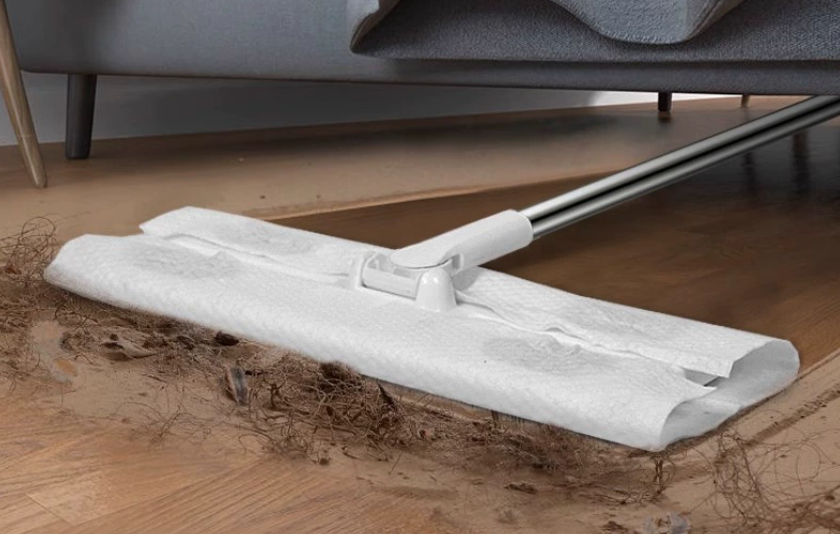 Mini Sweeper Mop No-Touch Dirty Cleaning Flat Dust Mop for Dry Wet Disposable Pads, Multi Surface Mop Floor Mopping and Sweeping Cleaning Head(For Mop to Search 1001580915,1001580994 )