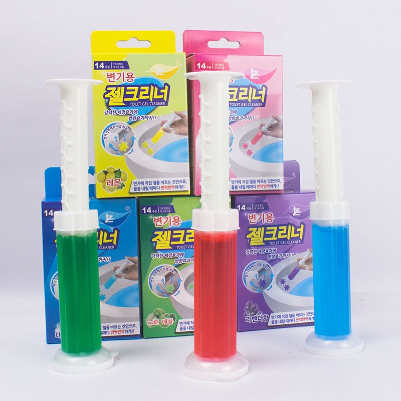 Toilet Gel Stamp, 1 Pack/14 Flowers Toilet Stamps,Toilet Bowl Stamp Gel, Toilet Gel Refills, Toilet Refresh Flower Scent Gel, Includes Dispenser and Gel