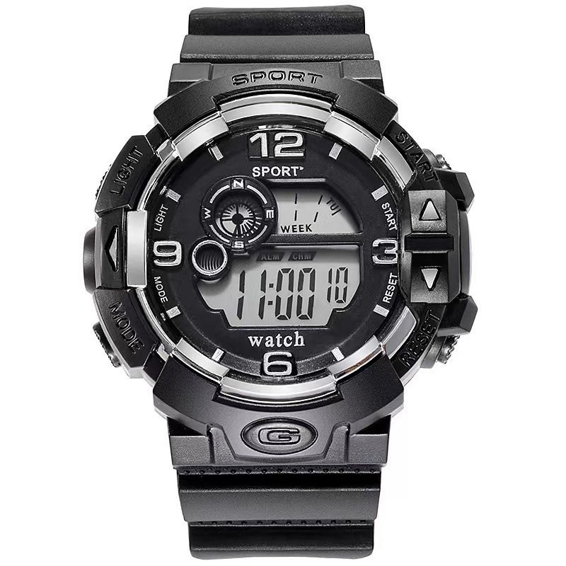 Small - fresh and Sweet Digital Watch - for Female Middle School Students, Best - friend and Couple Style, Sports - themed, Waterproof and Luminous, also for Boys