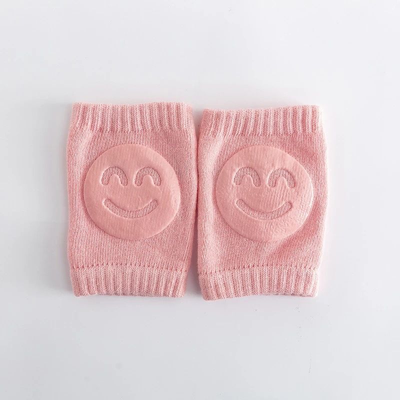 Four-Season Plush Baby Knee Pads with Adjustable Elastic Cuffs - Non-Slip Crawling & Walking Support for Infants, Soft Breathable Design in Light Blue, Yellow, Pink,Baby Knee Pads, Crawling Baby Gear