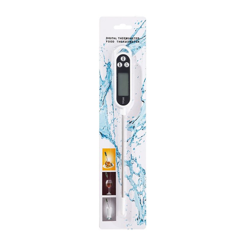 Digital Meat Food Thermometer for Cooking Kitchen BBQ, Probe Instant Read Thermometer with Long Probe for Candy Candle Milk Yogurt Deep Fry Roast Baking Temperature