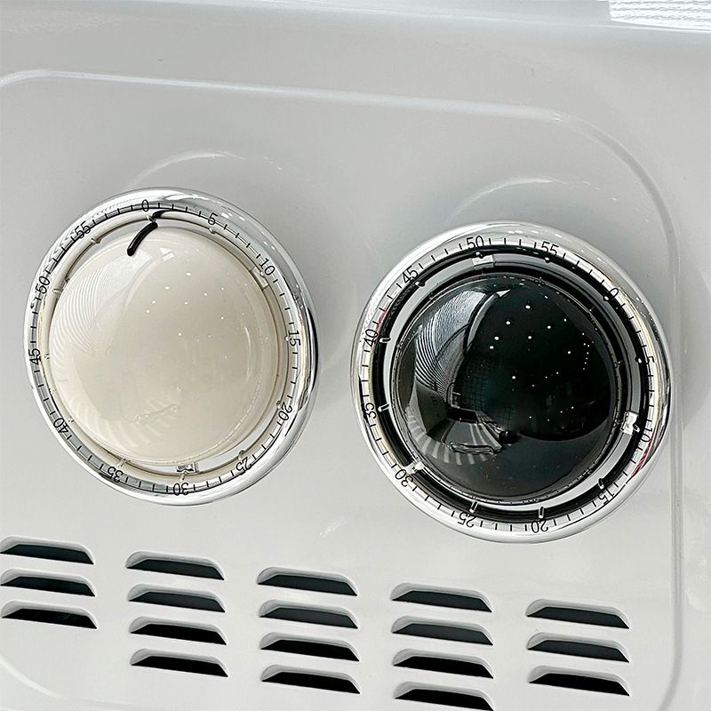 Mechanical Kitchen Timer, Magnetic Fridge Timer, Countdown Timer, Beige Planet Shape, 60 Minute Kitchen Timer, Alarm Clock for Cooking, Fitness, Baking, Baking, Classroom