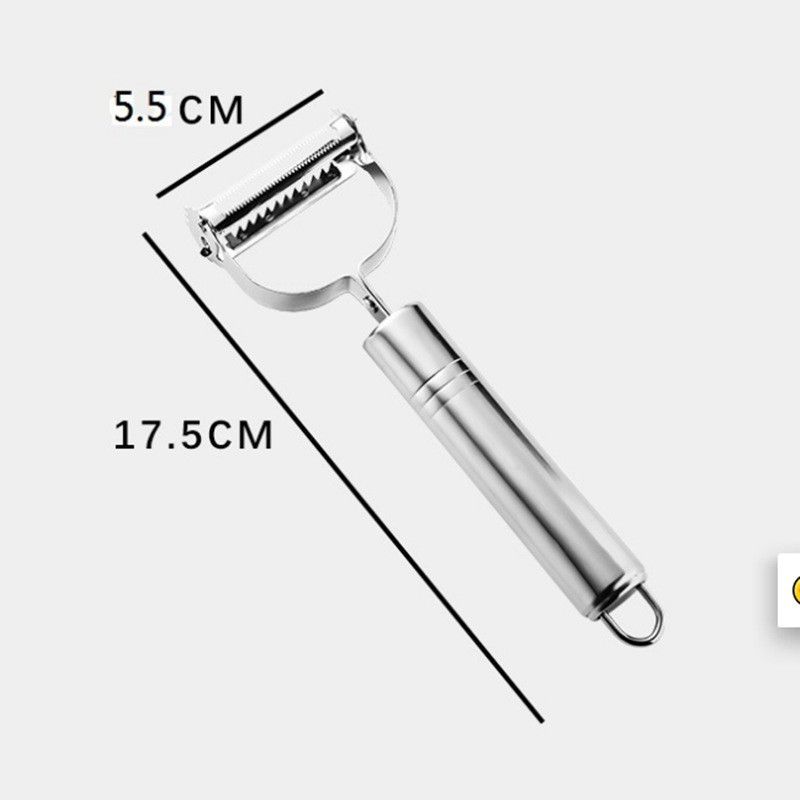 3Pcs Julienne Peeler Set, Stainless Steel Vegetable Peeler Julienne Slicer, Kitchen Vegetable Peeling Tool for Veggie Fruit Carrot