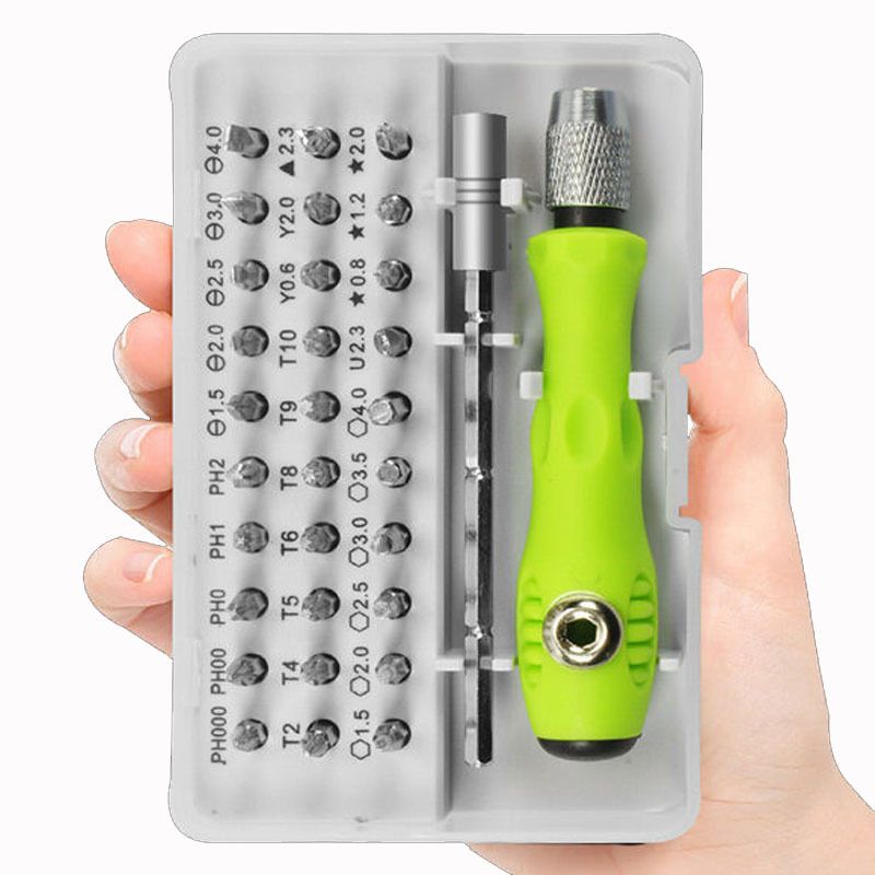 【Clearance Sale】32 in 1 Small Precision Screwdriver Set, Magnetic Mini Screwdriver Set, Professional Tiny Repair Tool Kit for Glasses, Watches, Laptop, Electronics, Toys, Jewelry, Computers