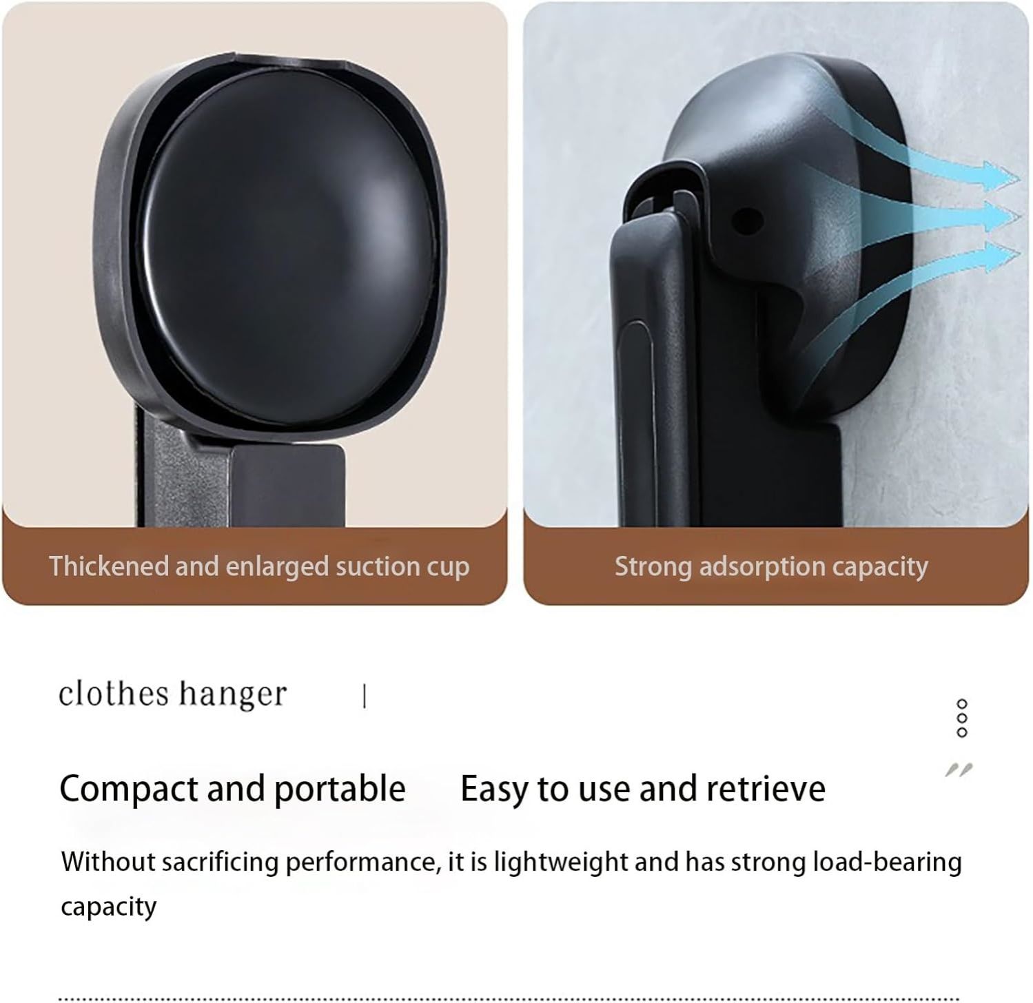 【Clearance Sale】Foldaway Clothes Wall Mounted Drying Rack with Suction Cup,Space-Saving,Foldable, Retractable, Portable for Laundry