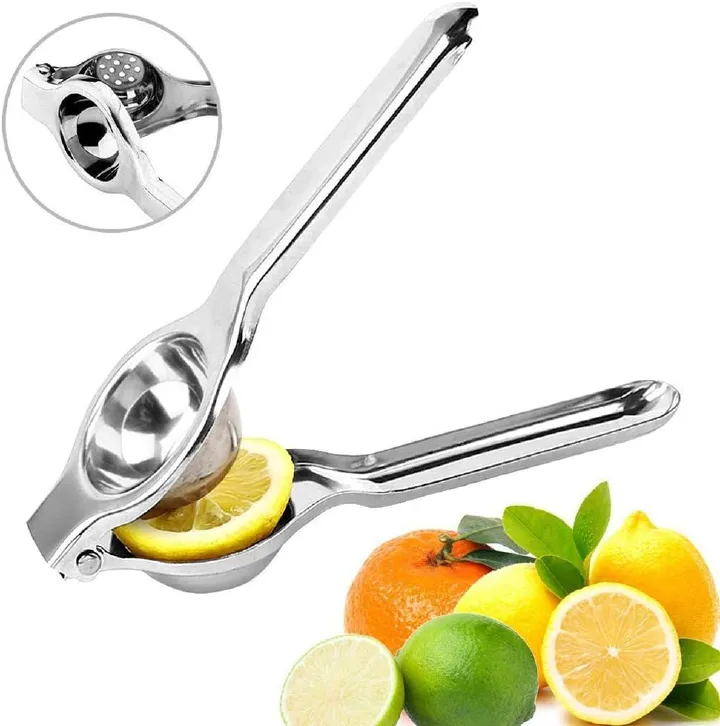 Stainless Steel Manual Juicer Citrus Lemon Squeezer,Fruit Juicer Lime Press Metal,Professional Hand Juicer Kitchen Tool