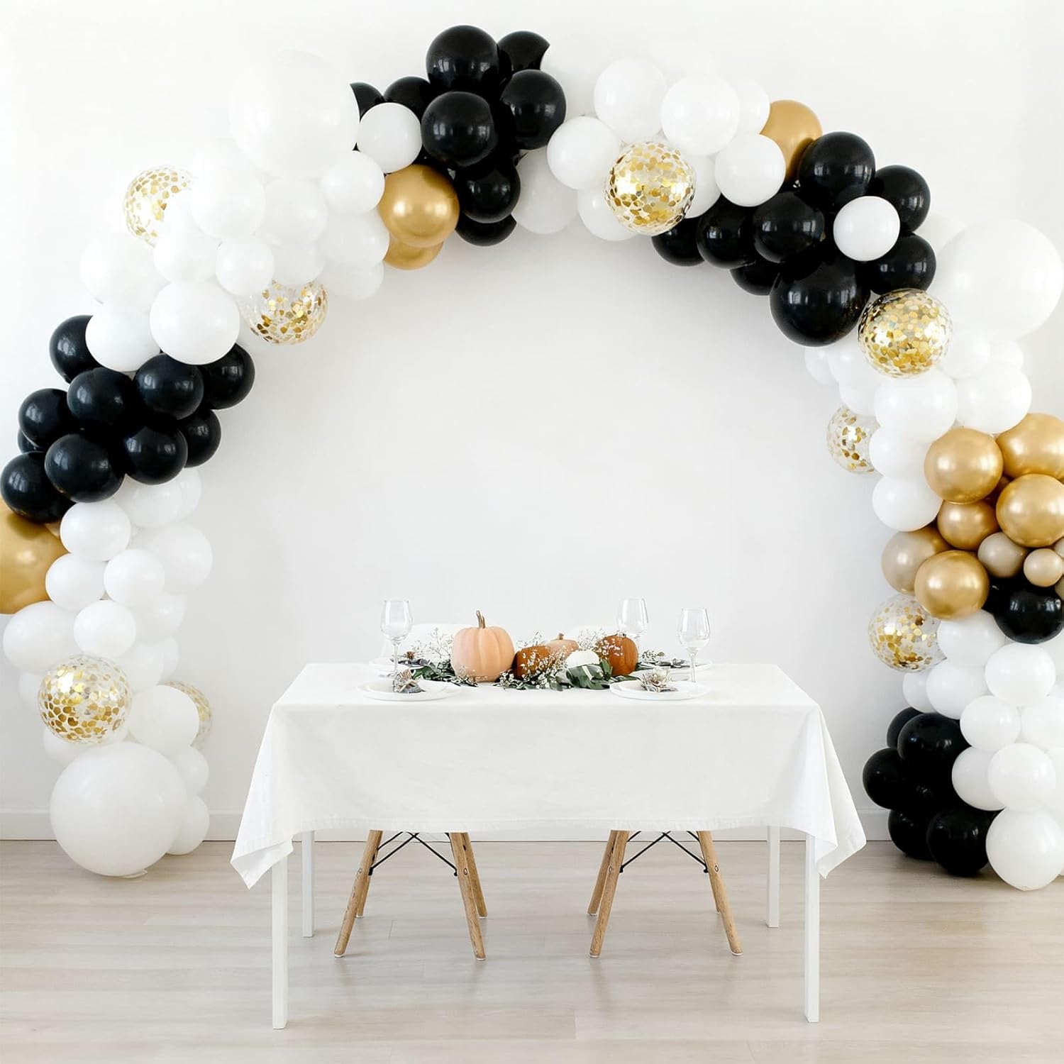 【Final Clearance】Balloons 38 Pack 12-Inch Balloons Set Gold Confetti Balloons Metallic Balloon for Decoration Latex Helium Balloons for Birthday Party Decorations Wedding Anniversary Baby Shower