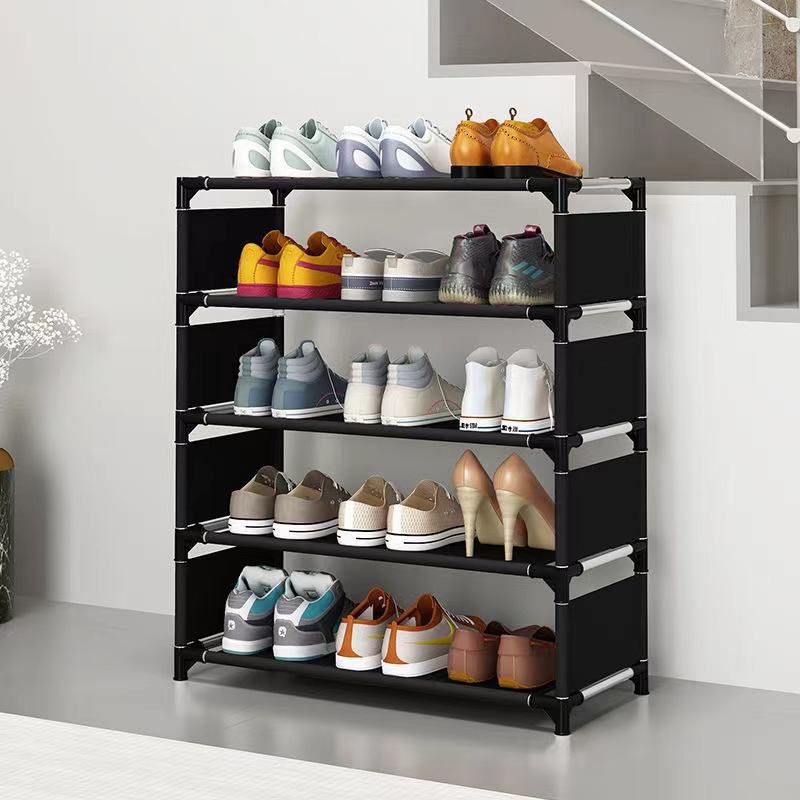 Shoe Rack Organizer for Entryway Space-Saving Design for Efficient Shoe Storage and Easy to Clean for Closets and Living Spaces