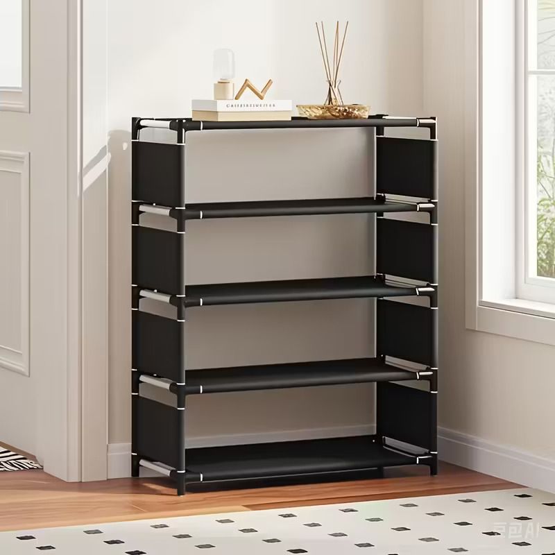 Shoe Rack Organizer for Entryway Space-Saving Design for Efficient Shoe Storage and Easy to Clean for Closets and Living Spaces