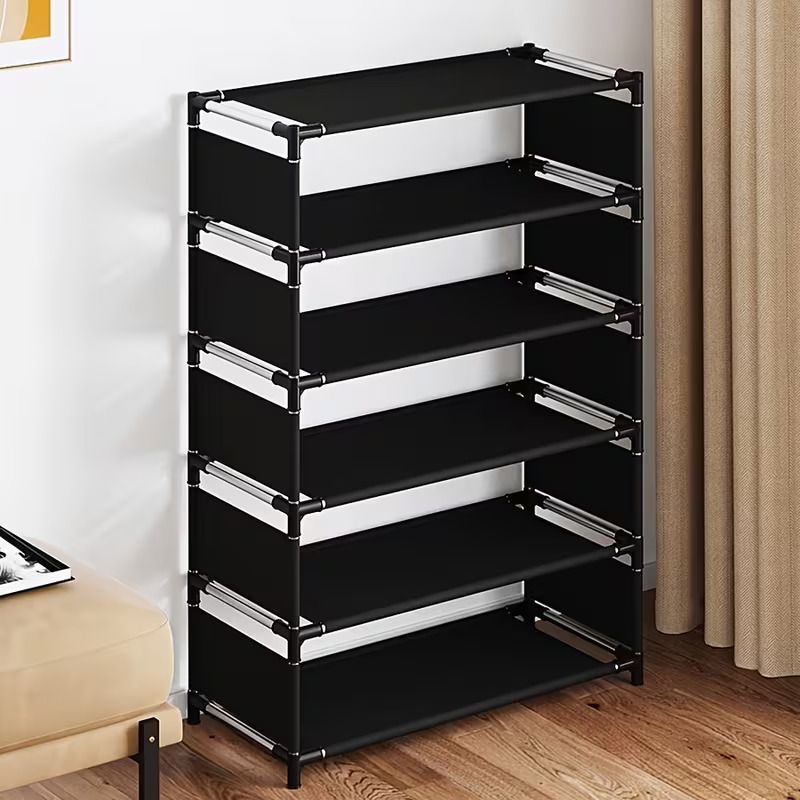 Shoe Rack Organizer for Entryway Space-Saving Design for Efficient Shoe Storage and Easy to Clean for Closets and Living Spaces