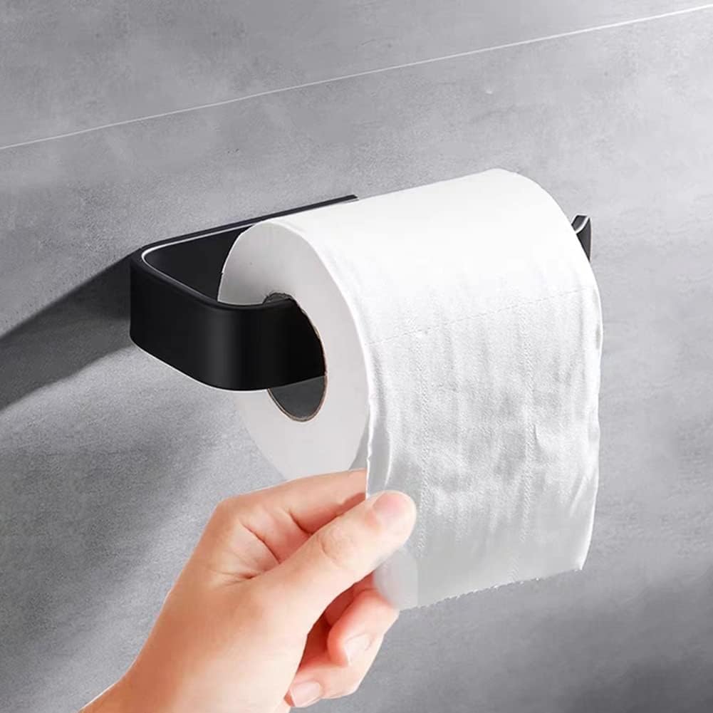【Clearance Sale】Space-Saving Self-Adhesive Toilet Paper Holder - Wall Mount, No Drill Installation - for Bathroom Organization