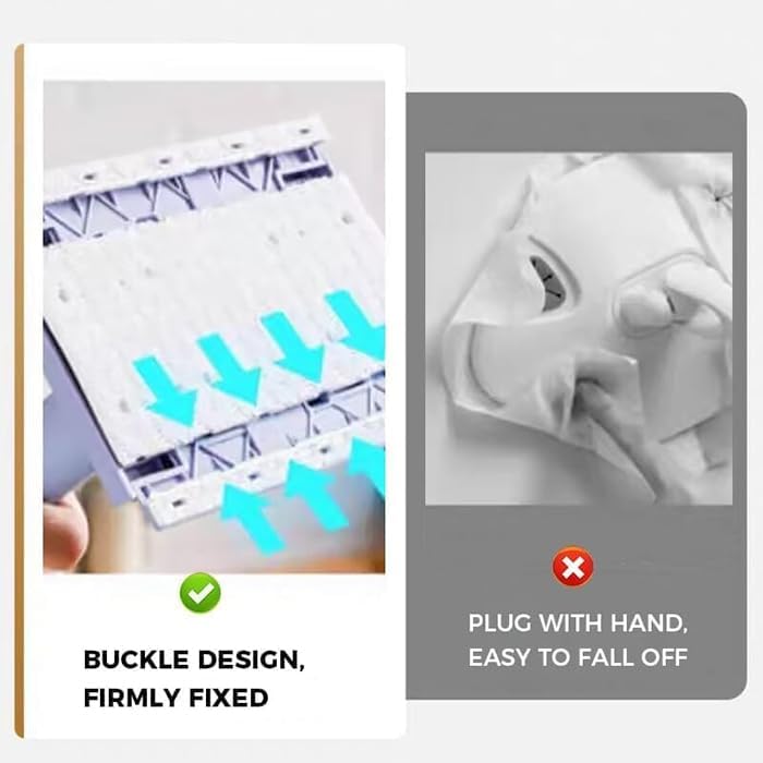 【Clearance Sale】 Automatic Cloth Clip mop, Bathroom mop, Household Cleaning Tablet, Small mop, Multifunctional face Towel mop, Dry and Wet Dual-Purpose(For Wipe Cloth to Search 1001580973)