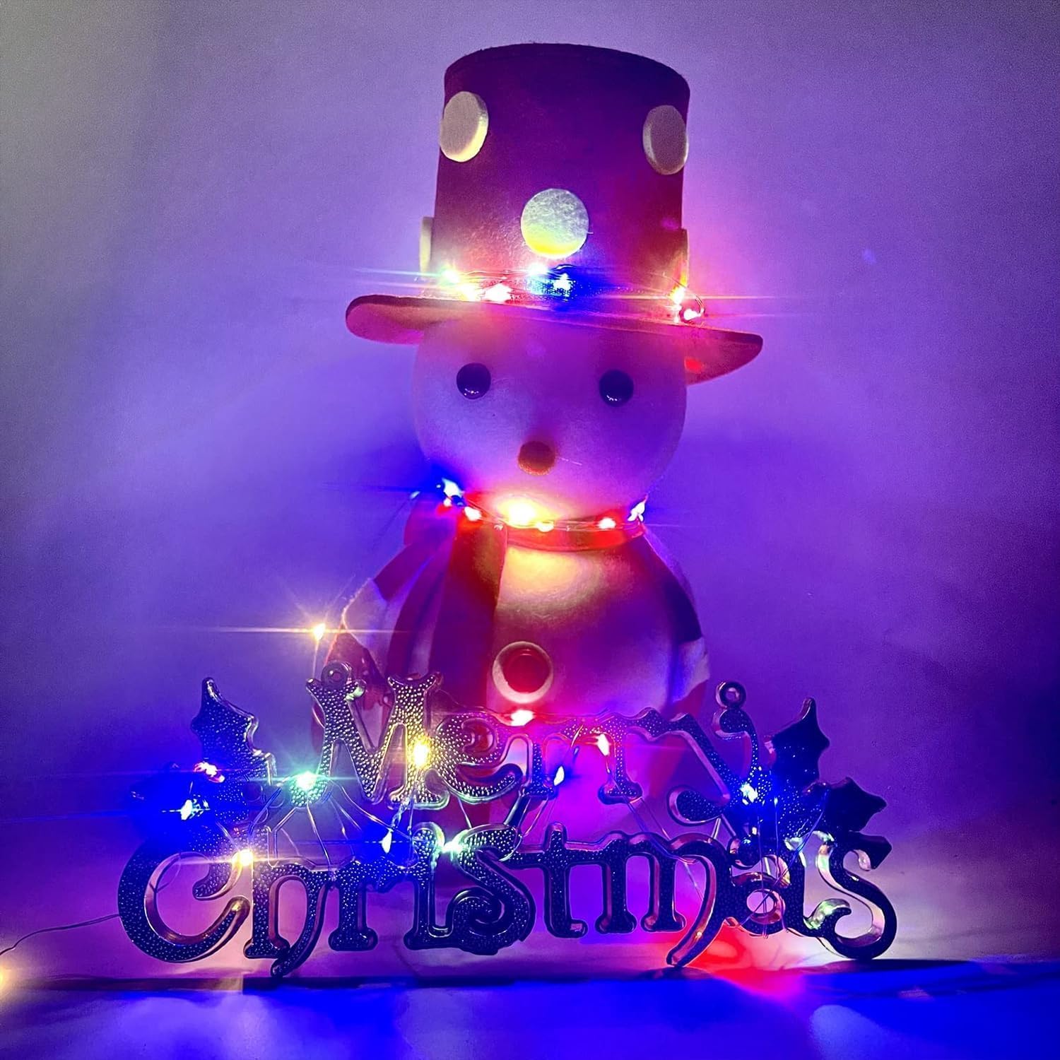 1 Pack Led Fairy Lights Solar energy Powered String Light s Waterproof Copper Wire 32 Feet 100 Led Firefly Starry Moon Lights for DIY Wedding Party Bedroom Patio Christmas (10m/32ft,Warm White)