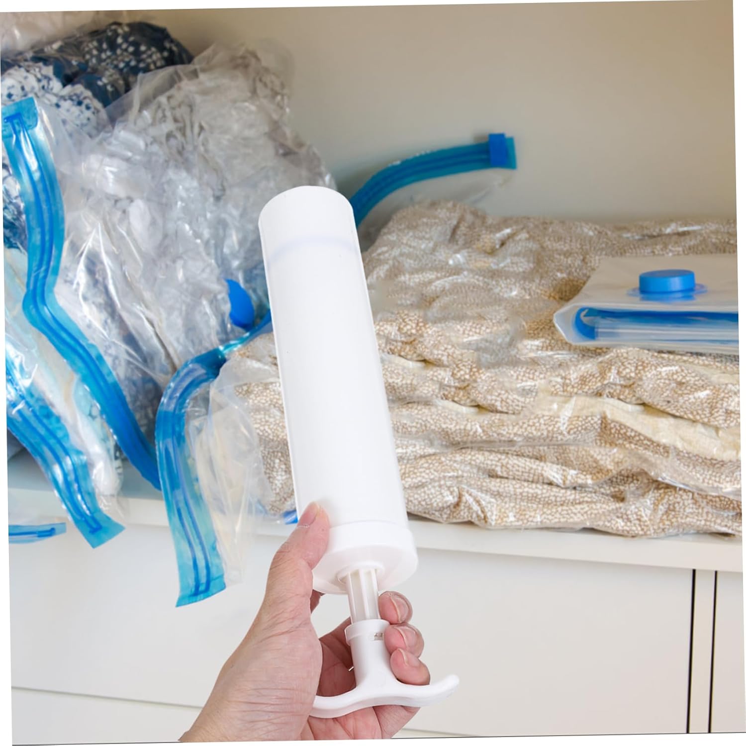 【Clearance Sale】Portable Cordless Air Mattress Pump to Inflate Deflate Pool Floats, Sleeping Pads, Swimming Ring, Vacuum Storage Bags(For Vacuum Bags to Search 1001578476 )